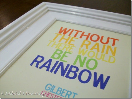 How To Make Water Resistant Artwork From A Free Printable Graphic