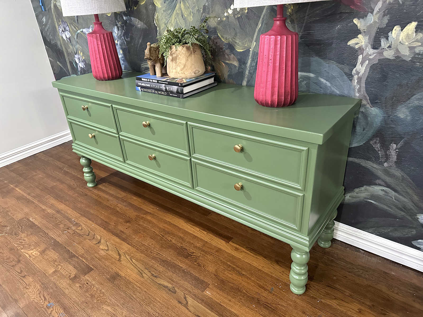 Entryway Console Table Makeover — Before And After