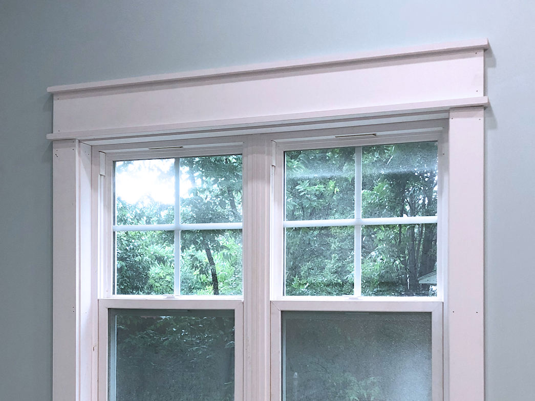 How I trim my windows and doors