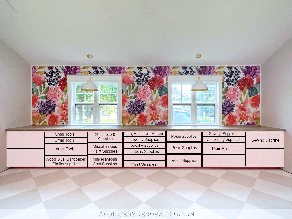 Organization Mapping For My Studio (This Process Makes Organizing So Much Easier!)